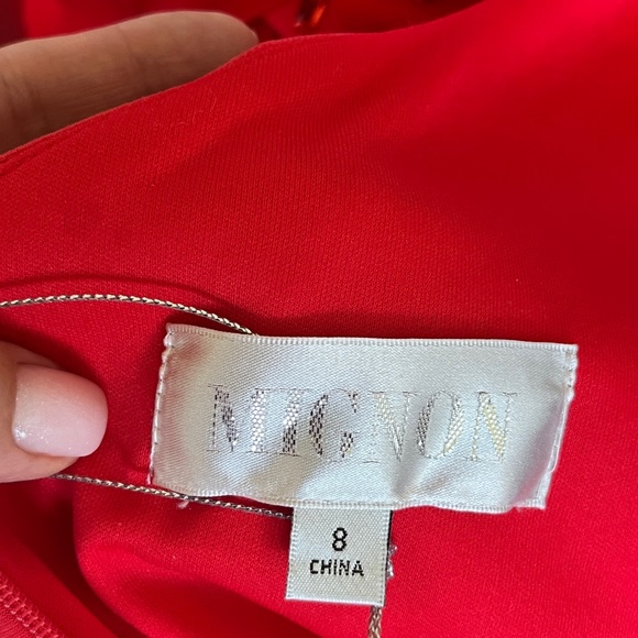 Mignon VM1531 Large Stone Beaded Gown size 8 - Picture 9 of 14